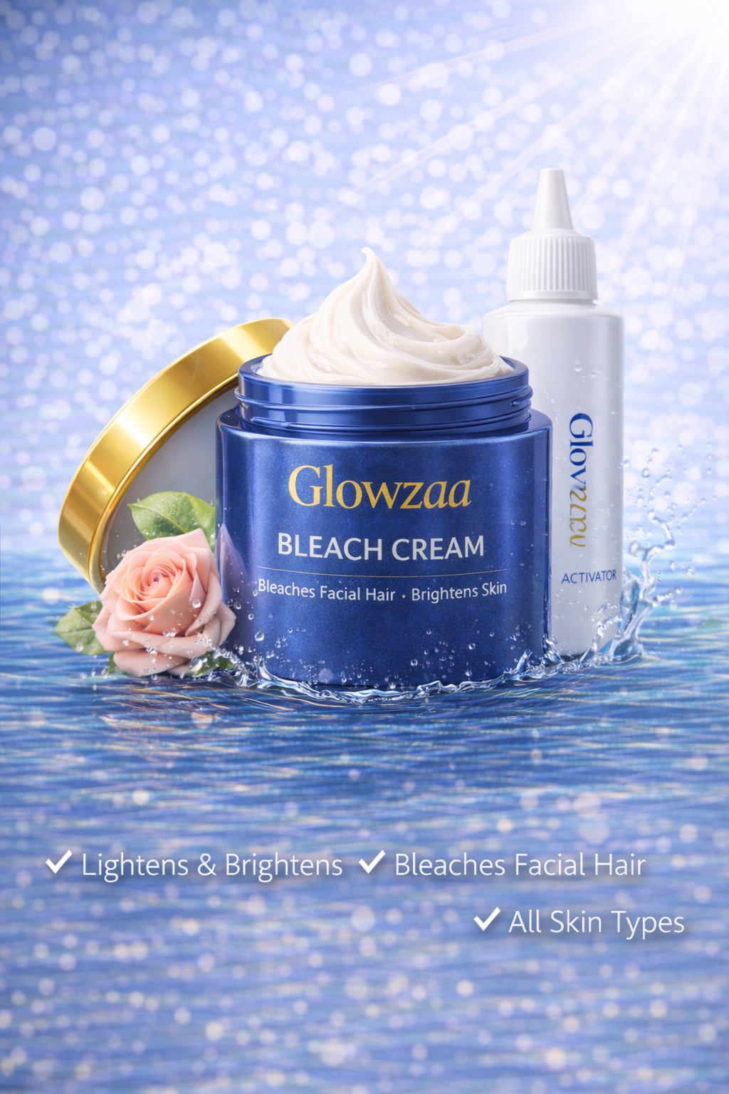 Glowzaa bleach cream