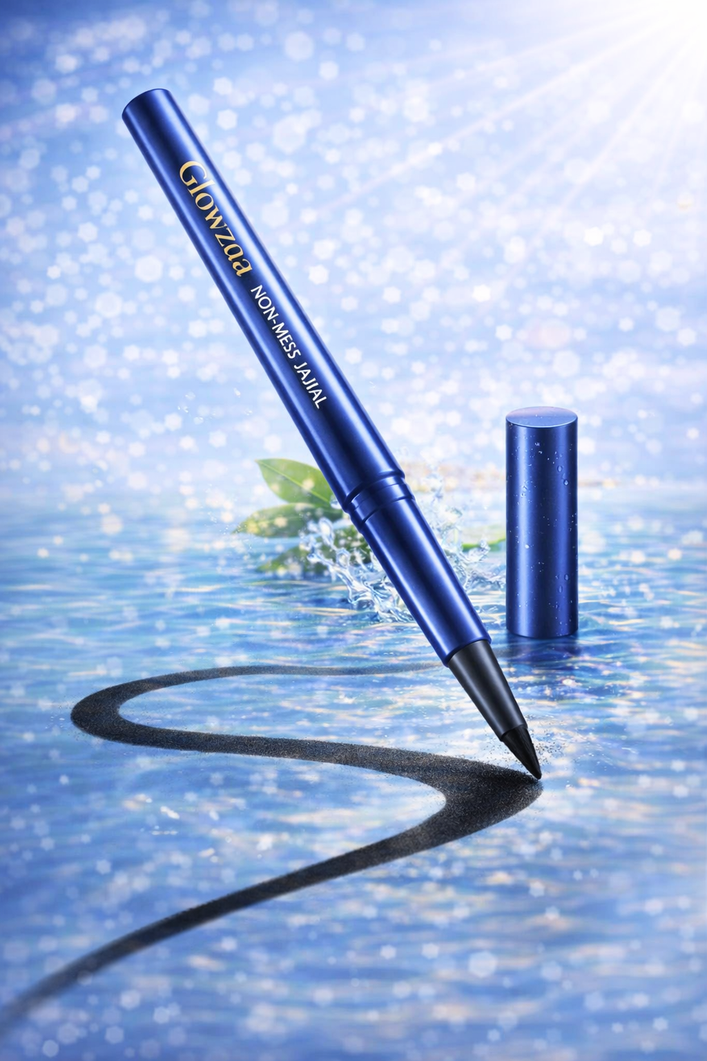 Glowzaa Eye Kajal – Intense Black, Long Lasting