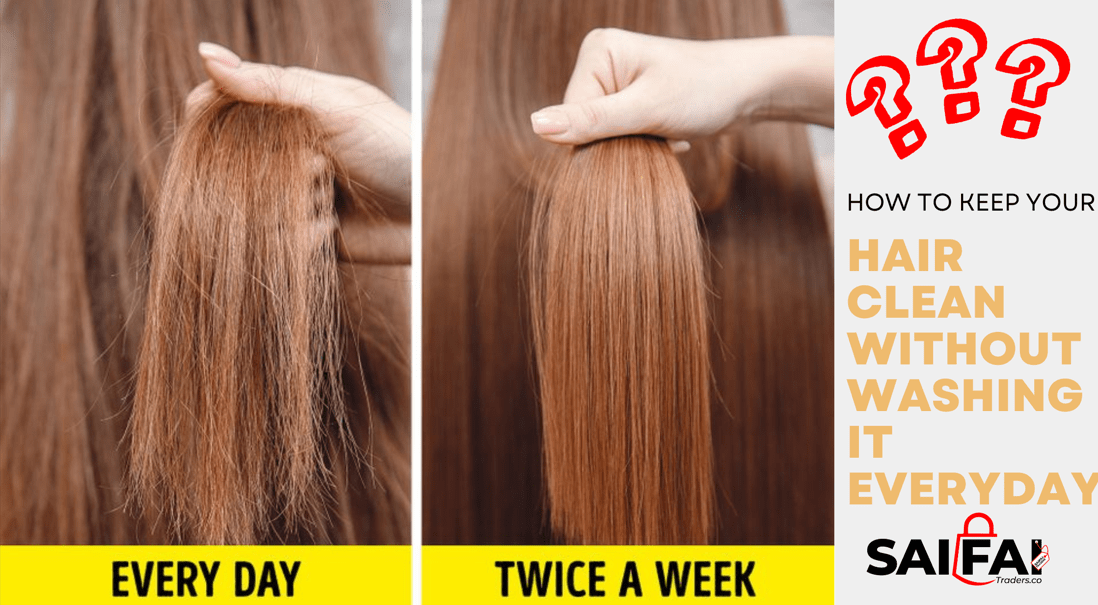 How to keep your hair clean without washing it everyday