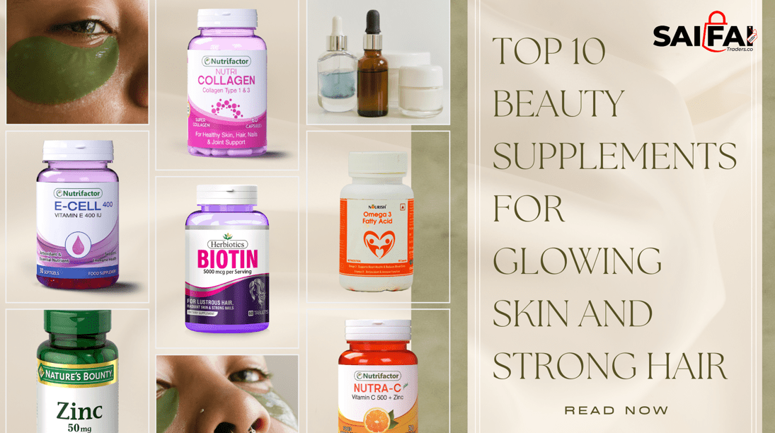 Top 10 Beauty Supplements for Glowing Skin and Strong Hair