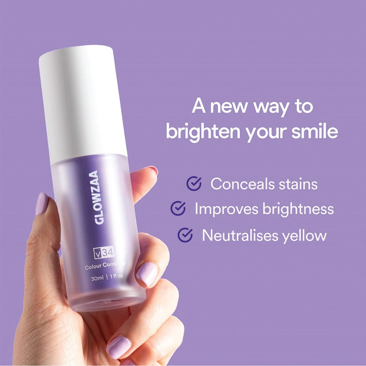 Purple Toothpaste | V34 Colour Corrector Serum