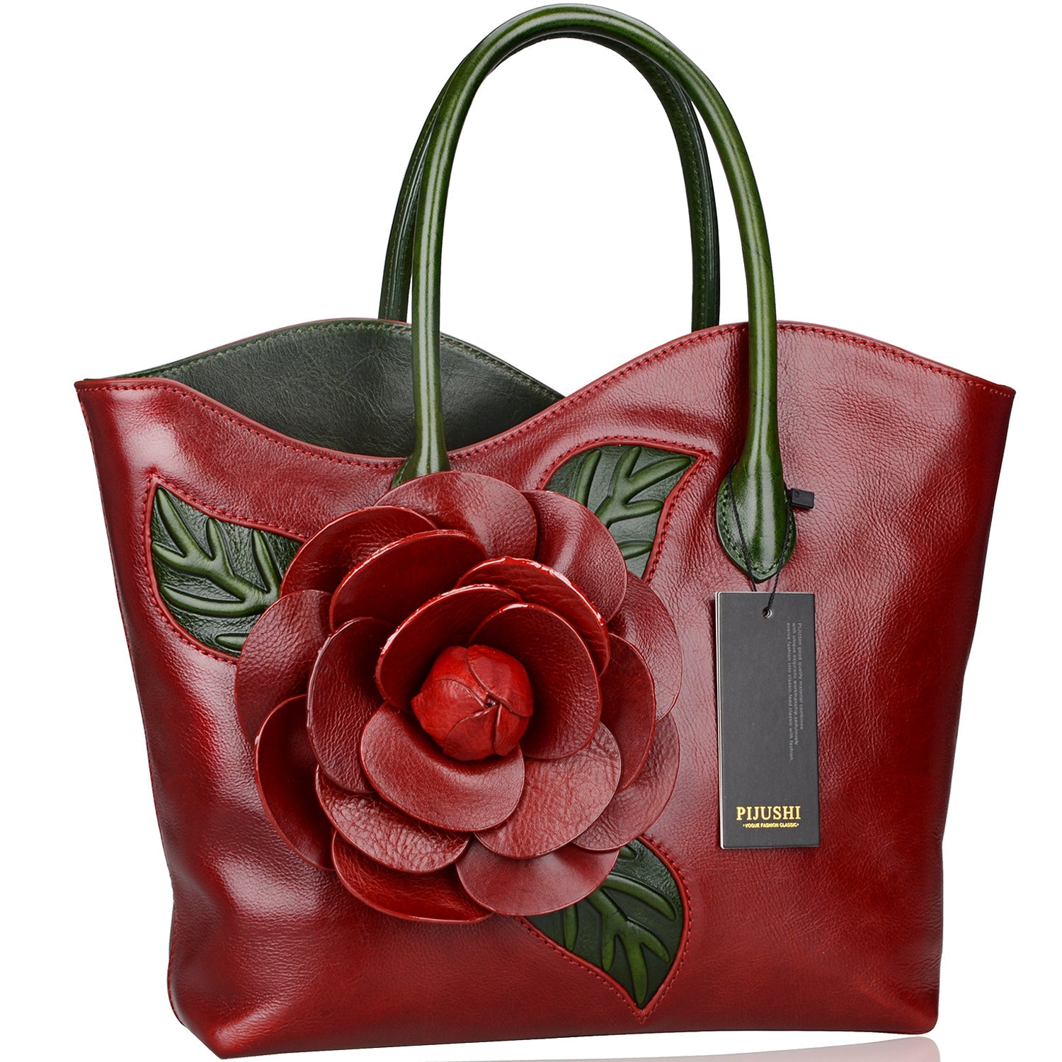 PIJUSHI Handmade Flower Bag